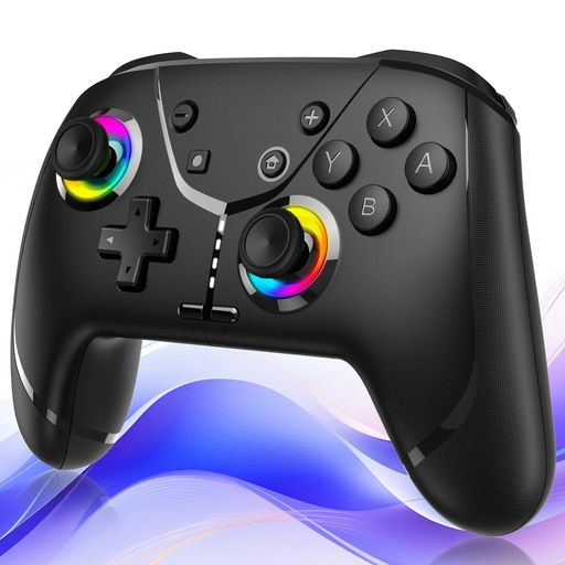 Gameasy Switch コントローラー switch1/2対応 背面ボタン付き スイッチ コントローラー TURBO連射/マクロ機能 ジャイロセンサー搭載 4階段HD振動 スリープ解除 Bluetooth 無線接続 プロコン
