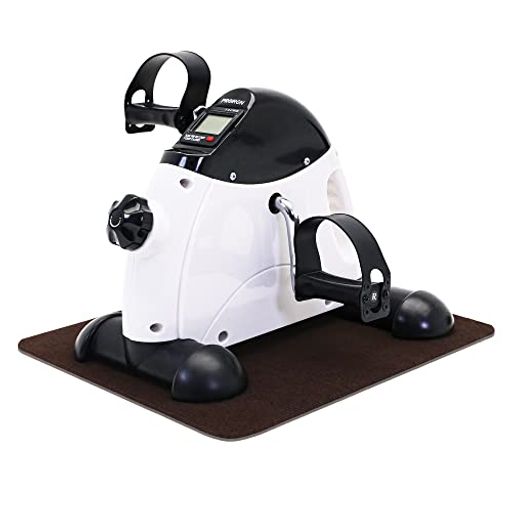 PROIRONフィットネスバイクエクササイズ静音小型サイクリングサイクルマシンミニバイク腕・脚用有酸 ...