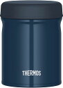 【食洗機対応モデル】 サーモス 真空断熱スープジャー 500ML ネイビーブルー 全パーツ食洗機OK 保温保冷 お手入れ簡単 口当たりがやさしい丸口設計 JEB...