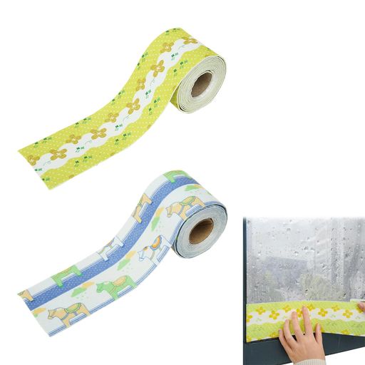 RICISUNG結露テープ2個セット結露シート結露窓ガラスカビ防止結露対策結露吸水窓ガラス貼るだけ吸水防カビ剥がしやすい幅8cmx長さ280cm