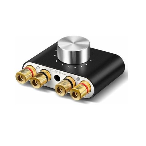 【高機能ステレオミニアンプ】本機の音質は自然で無染色が特徴です。微細な音までアンプにより忠実に再現できます。長時間の音楽鑑賞でも疲れにくく、リラックスした聴き心地を提供します。サウンドアンプミキサーデバイスには Bluetooth ワイヤレス音楽ストリーミング機能が搭載されており、10 メートルの受信範囲を備えています。最新のデバイス(スマートフォン、iPad、iPhone、コンピューターなど)とのペアリングも簡単です。 ❤【家庭・車載など多様なシーンで活躍!】DC12V 対応のため、車内の電源に直接接続できます。オプションの専用 AC アダプターを併用すれば、家庭環境での使用も可能です。 ❤【高音質&amp;持ち運び性抜群】このパワーアンプは人間工学に基づいた設計を採用し、高音質素材を使用することで安定した 50Wx2 の大出力ステレオサウンドを実現します。家庭用や車載用のオーディオ機器として最適です。アンプ接続時に音楽再生を行いながら、携帯機器などの操作も可能です。友人へのプレゼントとしても理想的です。