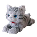 サンレモンひざねこGYSS11x29x12cmぬいぐるみアニマルかわいい猫ネコP-8012