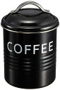 佐藤金属興業(Satokinzoku)SALUS保存容器バーネットキャニスター黒COFFEE