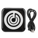 MP3プレーヤーBLUETOOTH音楽プレイヤー多機能32GB拡張可能スピーカー内蔵ユニバーサル3.5MM180MAHヘッドフォン/スピーカー/その他のデバイス(黒)(2)