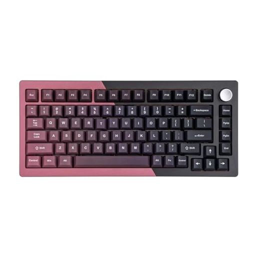 KiiBOOMLoop7575%フルアルミブロック構造メカニカルキーボードQMK/VIAゲーミングキーボードBT5.0/2.4GHz/USB-C無線キーボードガスケットFR4プレートWin/Mac用RGB付き(RedBlack) KiiBOOMLoop7575%フルアルミブロック構造メカニカルキーボードQMK/VIAゲーミングキーボードBT5.0/2.4GHz/USB-C無線キーボードガスケットFR4プレートWin/Mac用RGB付き(RedBlack)