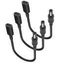 JLY 15W TYPE-C DC 5.5MM*2.1MM 電源PD充電ケーブル 5V-3A 急速充電 USB-C PD TO DC変換ケーブル 長さ30CM ...