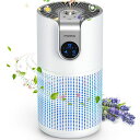 MOOKA小型30畳コンパクト空気清浄機3重ウイルス除去アレルギー対策軽音軽量省エネ持ち運びやすいお手入れやすい4段階風量調整LEDライト付きほこり花粉脱臭hepaフィルターペット除菌カビ…