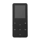 MP3プレーヤー、1.8インチBluetooth音楽プレーヤー、HDスピーカー内蔵、FMラジオ、電子ブック、HiFiサウンド、ミニデザイン、スポーツ、ランニング用Bluetooth付きポータブルMP3プレーヤー(黒)