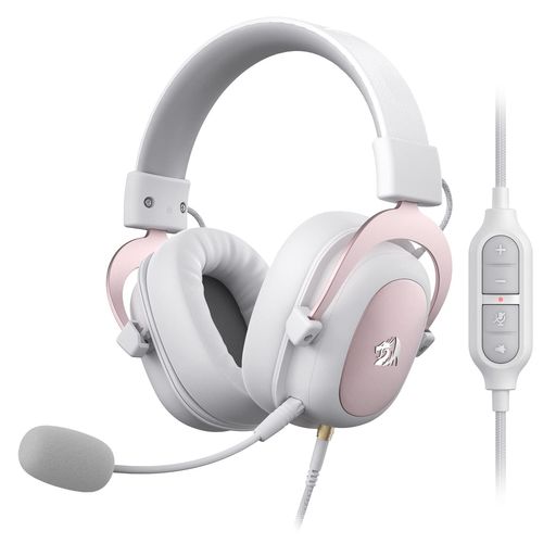 REDRAGON H510 ZEUS ホワイト 有線ゲーミングヘッドセット - 7.1サラウンドサウンド - メモリーフォームイヤーパッド - 53MMドライバー - 取り外し可能マイク - PC、PS4/3 & XBOX ONE/SERIES REDRAGON H510 ZEUS ホワイト 有線ゲーミングヘッドセット - 7.1サラウンドサウンド - メモリーフォームイヤーパッド - 53MMドライバー - 取り外し可能マイク - PC、PS4/3 & XBOX ONE/SERIES