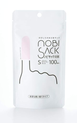 INNOVENTECH(イノヴェンテック)ノビサックSサイズ100個入り(抗菌指サック)