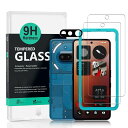 IbywindNothingPhone(3a)5Gガラスフィルム2枚保護フィルムガイド枠付きレンズカバー(1枚)背面シート(1枚)すり傷防止耐衝撃硬度9H強化ガラスフィルム【滑らかな手触り】【気泡ゼロ】【指紋認証…