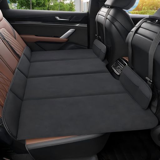 車中泊マット後部座席折りたたみ式長さ130x幅80cm両面使用四季に対応収納·取り付け簡単車用ベッドカーマットレス仮眠旅行釣りアウトドアキャンプ緊急災害用車用ベッドSUVMPV軽自動車セ…