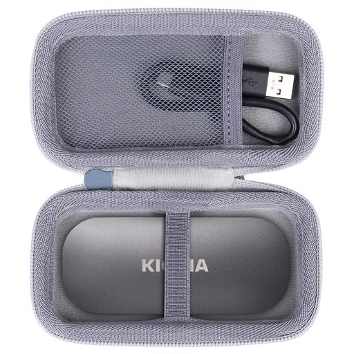 特別な保護トラベル収納ケース-Aenllosi 互換品 KIOXIA 外付けssd 1tb/500gb/2tb保護トラベル収納ボックス(注:KIOXIA ssd 1tb 外付け、KIOXIA ポータブルssd 1tbアクセサリー等は含まれません)。 KIOXIA sdd 外付 1tb収納ケースの内部はEVAでできており、非常に柔らかく、ssd 外付け 1tb キオクシアやssd 外付け 1tb KIOXIAアクセサリーを完全に保護します。 伸縮性のあるストラップとネットバッグは、キオクシア 1tb ssd 外付けを効果的にクッションして固定し、KIOXIA 1tb ssd 外付けを保存できます。ssd 1tb plusは最も保護されています。 ぬいぐるみの枕のようなインテリアはあなたのキオクシア KIOXIA SSD 外付け 1TBのための居心地の良い家を提供します。 キオクシア 外付けssd 1tb収納ケースは耐久性に優れた高品質のハードEVAでできており、安心してお使いいただけます。