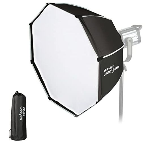 八角ソフトボックス傘型ソフトボックスweeyliteVP-65ソフトボックス直径65cmボーエンズマウントソフトボックスフラッシュソフトボックスクイックフォールディング収納バッグ付きNinja400COB…