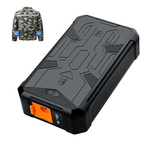 空調作業服 バッテリー 30V 超高出力 30000mAh 【2026新モデル・P18W急速充電・4段階電圧調節】 DC/USB 2way出力 液晶ディスプレイ搭載 iPhone/iPad/Android各機種対応 熱中症対策 現場作業 農作業 アウ…