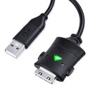 SUC-C 2カメラのUSB充電ケーブルデータ伝送線を交換して、三星デジタルカメラNV3 NV5 NV7 I5 I7 I70 NV20 L70 L73 L74 L730と互換性がある(4.9フィート、黒)(2)