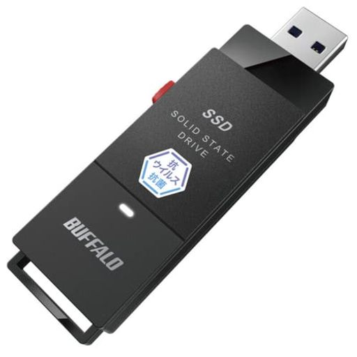 BUFFALO SSD-PUTVB250U3-B SSD 黒