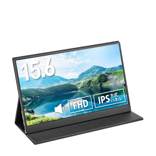 プリンストン 15.6型フルHDモバイルディスプレイ 非光沢 TYPE-CX2 HDMIX1 スピーカー1WX2 3.5ミニピンジャック 3年保証 ゲーム ビジネス PTF-M156A