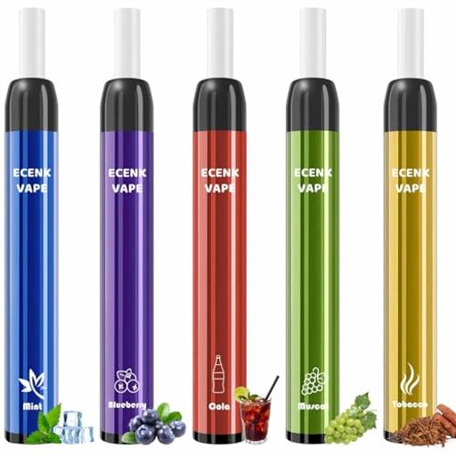 電子タバコ 使い捨て VAPE ベイプ 10,000回吸引可能 5風味セット 爆煙 大容量 持ち...