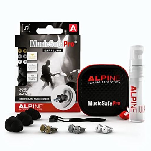 ALPINEHEARINGPROTECTIONNEWMusicSafeProBLACK