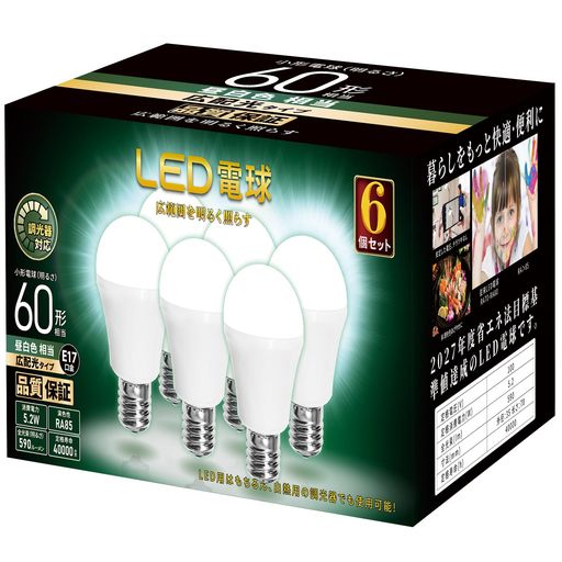 LEDŵ Ĵб E17 60W 590LM  ߥ˥ץȥ ŵ ۸ ŵ ̩Ĵб ۸ Ǯ...