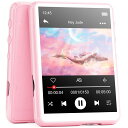 MECHEN64GBMP3プレーヤーBluetooth5.3デジタルオーディオプレーヤー超軽量ミニ音楽プレーヤー128GBまで拡張可能スピーカー内蔵2.4インチタッチスクリーンFMラジオ・録音・電子ブック・動画・写…