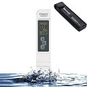 ZOYUBSTDSECメーター水質測定器TDS計水分計TDSメーターEC測定器TDS測定器測定範囲0-9990μS/cm0-9990ppm水温TEMPPPM検査水族館飲料水プール温泉水耕栽培純水機不純物チェック