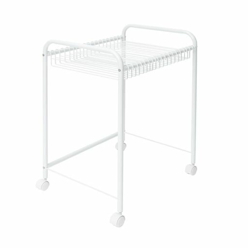 HEIANSHINDOボトムスハンガースラックスハンガー20着クローゼット収納ホワイト幅43cm高さ70cm奥行55cm耐荷重15kgBHS-3平安伸銅工業