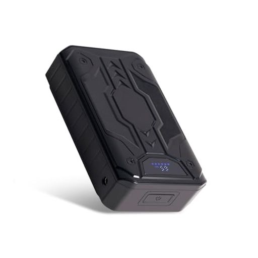 Gorbobo空調作業服バッテリー12V高出力20000mAh大容量6段階風量調節Type-C急速充電DC/USB2WAY出力デジタル残量表示ファン付き冷却服バッテリー軽量小型アウトドア/出張旅行/災害/緊急用停電対策