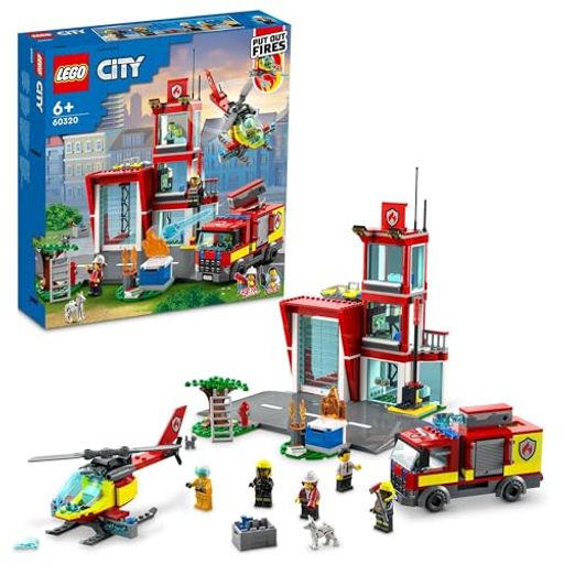 レゴ シティ 消防署 レゴ(LEGO) シティ 消防署 60320 おもちゃ ブロック プレゼント 消防 しょうぼう 男の子 女の子 6歳以上