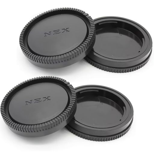 【Sony E/NEX マウント専用】:for Sony E マウント カメラ &amp; レンズ 専用。 【対応型番】:for Sony A6700 A6600 A6500 A6400 A6300 A6100 A1 A9III A7C A7RV A7IV A7RIV A7RIII A7SIII ZV-E10 ZV-E1 FX30 FX3...... など幅広く対応。 【カメラマウント保護】:ボディキャップがセンサーをほこり、汚れ、指紋、および水分などから守ることです。 【レンズマウント保護】:レンズリアキャップもレンズをほこり、汚れ、指紋、および水分などの傷を保護します。 【高品質ABS素材】:耐久性のある軽量プラスチック製で、持ち運びにも最適。 簡単取り付け・取り外し:レンズを外し、キャップの位置合わせマークを合わせて取り付けるだけの簡単設計。