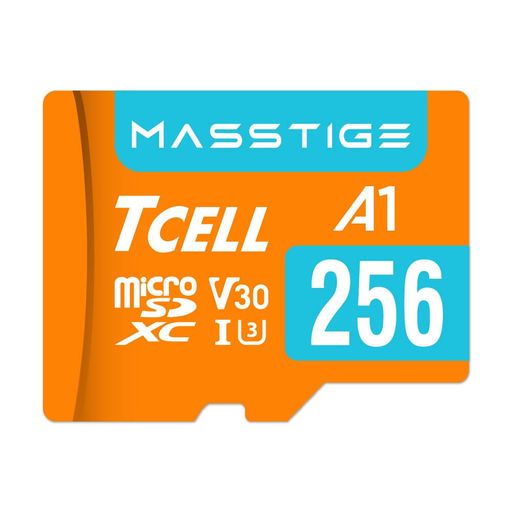 TCELL MASSTIGE 256GB  MICROSDXC ꥫ ץդ - A1USH-I U3V304K...