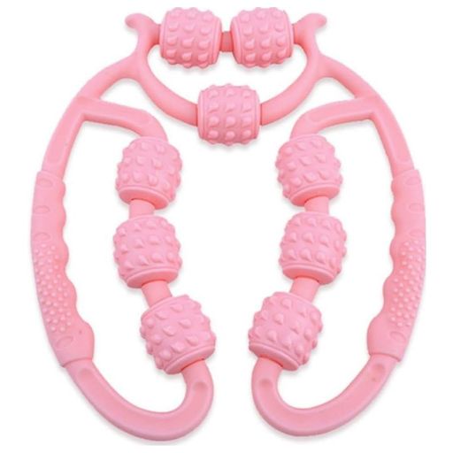 ノーブランド品 LIFE2キクマッサージローラー筋膜ローラー足痩せ足ローラーマッサージ脚やせストレッチローラーピンク ノーブランド品 LIFE2キクマッサージローラー筋膜ローラー足痩せ足ローラーマッサージ脚やせストレッチローラーピンク