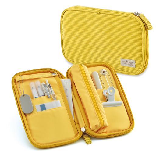 コクヨ筆箱ポーチペンケースパンケースイエローF-VBF300Y