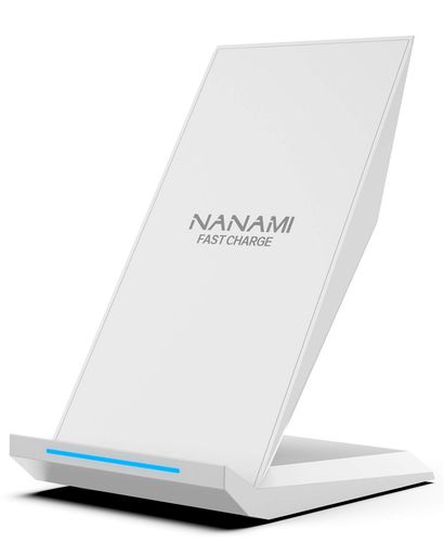 NANAMIワイヤレス充電器Qi認証iPhone17/16/15/14/13/12/11/SE/8(Pro/ProMax/Air/Plus)GalaxyS25/S24/S23/S22/21(Ultra)各機種対応USB-Cポート