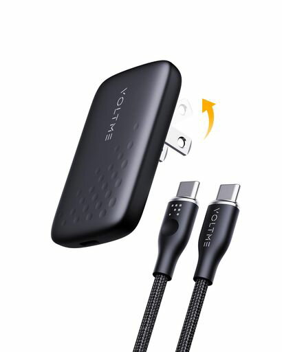 VOLTME USB 充電器 薄型 13.6MM PD対応 30W GAN 高出力 小型 TYPE-C 急速充電器 PSE技術基準適合 IPHONE 14 / 13 / 12、MACBOOK AIR、その他USB-C機器対応 REVO 30 EVO ブラック VOLTME USB 充電器 薄型 13.6MM PD対応 30W GAN 高出力 小型 TYPE-C 急速充電器 PSE技術基準適合 IPHONE 14 / 13 / 12、MACBOOK AIR、その他USB-C機器対応 REVO 30 EVO ブラック