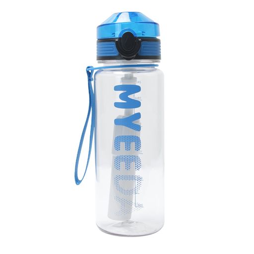 MYEEDA 浄水ポット 水筒 1リットル トライタン ウォーターボトル 浄水ボトル おしゃれ 携帯浄水器 1000ML フィルターインボトル 水道水 浄水器 フィルタレベル:川の水を浄化することができる …