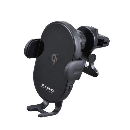 セイワ(SEIWA)車内用品Qiワイヤレス充電器ホルダーブラックD598エアコン取り付け自動開閉USBPowerDeliv..