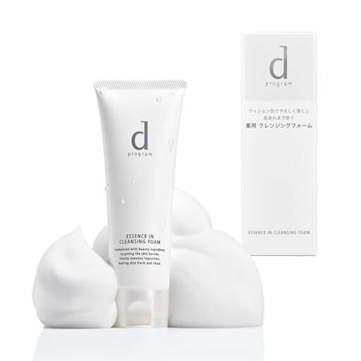 dプログラムエッセンスインクレンジングフォーム洗顔汗/皮脂汚れ/低刺激/敏感肌/乾燥肌/ニキビケア/毛..