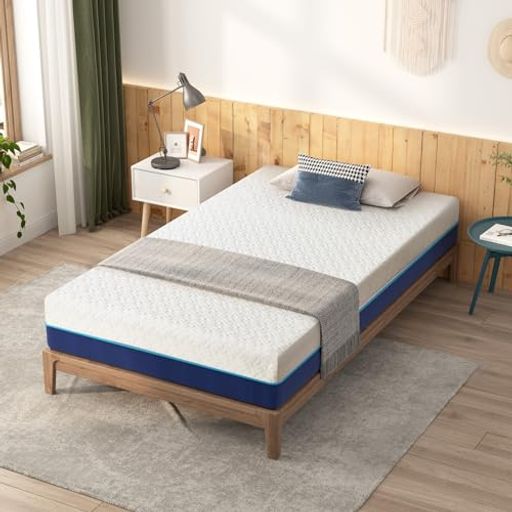 Rakuten - DlandHomeマットレスシングル厚さ15cmジェルメモリーフォーム寝具ウレタンフォーム洗えるカバー4Dメッシュ緑茶成分吸湿脱臭振動吸収通気性寝姿記憶防ダニ効果体圧分散抗菌静音敷布団高耐…