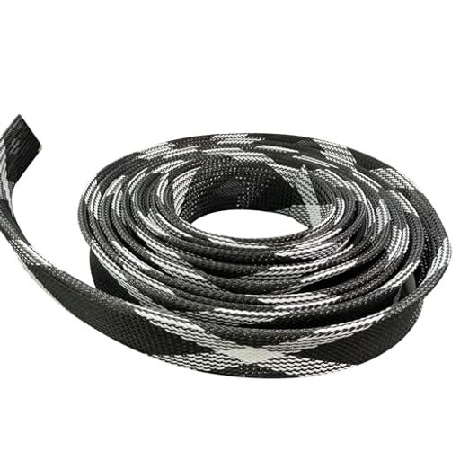 ATHULYA集塵ホースカバー集じんホースカバーホースを完全フルカバー内径28Φ5mケーブルタイ10本(ブラッ..