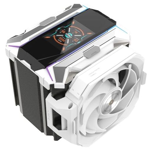 カスタマイズ可能な 2.83 インチ HD ディスプレイを搭載したこの CPU クーラーでは、BEM ソフトウェアを使用してカスタム画像やビデオでシステムをカスタマイズできます。温度表示、ブランド ロゴ、またはクリエイティブなデザイン。 銅製のベースと 6 本のヒート パイプを備えたこのクーラーは、優れた放熱性を備え、最大 290W の TDP をサポートします。高負荷時でも、高性能 CPU を最適に冷却します。 ARGB 照明を使用すると、鮮やかな色と効果でシステムの美観をカスタマイズできます。PWM ファンは温度に基づいて速度を自動的に調整し、効率的で静かな冷却を実現します。 クーラーは、FDB (流体動圧軸受) テクノロジーを採用した高品質の Koala ファンを使用して設計されており、長寿命と静かな動作を保証します。ファンは最大 3000 RPM で動作し、最大のエアフローを実現します。 i600 Pro CPU クーラーは、Intel LGA115X/1200/1700/1366/2011 および AMD AM4 /AM5 デュアル プラットフォームと互換性があります。