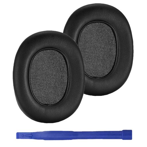 K371交換用イヤーパッドクッション非常に快適なプロテインレザーイヤーパッドイヤーカバーイヤーマフ修理部品AKGK361K371有線/ワイヤレスオーバーイヤーヘッドフォン用(ブラック)