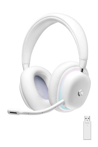 LogicoolG(ロジクールG)ゲーミングヘッドセットG735BluetoothLIGHTSPEEDワイヤレス3.5mmジャック3種類の接続対応LIGHTSYNCRGB着脱式BLUEVO!CEマイク273g軽量PC(2)