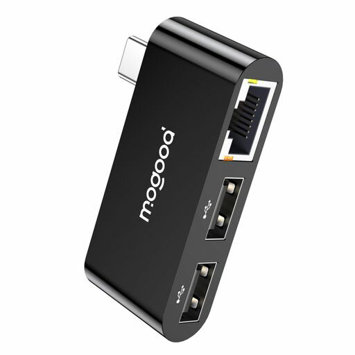 MOGOODUSBC�ȥ�󥹥������ͥåȥ����ץ���Type-C�����ӥåȥ������ͥåȥ����ץ���3-in1USBC(Thunderbolt4/3�б�)1000MbpsRJ45LAN�ͥåȥ�������ץ���MacBook