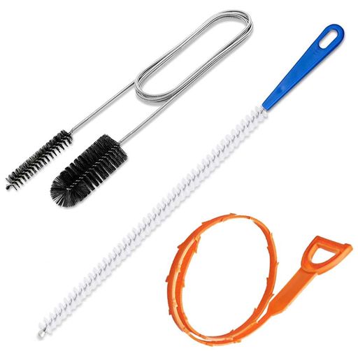 パイプブラシ洗浄用3個セットパイプクリーナー排水溝ブラシパイプクリーナーホースパイプブラシはいす..