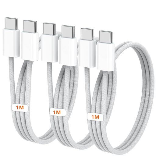 USBTYPEC充電ケーブル3本1MTYPE-CTOTYPE-CケーブルPD対応IPHONE15充電ケーブル100W/5A急速充電ケーブル高速データ転送高耐久断線防止GALAXY/MACBOOKPRO/IPHONE