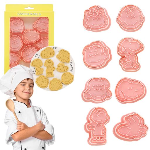 Mayfoo【8個セット】クッキー型クッキー型抜きグッズキャラクター可愛いお菓子作りキッチングッズ製菓..