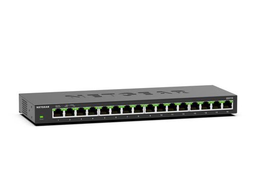 ギガビット(10/100/1000Mbps)16ポート レイヤー2アンマネージスイッチ 騒音源となる冷却ファンが不要で放熱性能の高い金属筐体。本体も電源アダプターも長期3年保証 ホームネットワーク、SOHO向け。ルーターのポートが足りない時の増設に最適 LANケーブルのクロス/ストレートどちらでもポートに挿すだけで使用可能 サイズ9,216バイトのジャンボフレームに対応し、データ転送が効率的に IEEE802.1p CoS(Class of Service)に対応 省電力設計:Energy Efficient Ethernet (802.3az),未使用ポートの電力カット,ケーブルが短いポートの電力カット