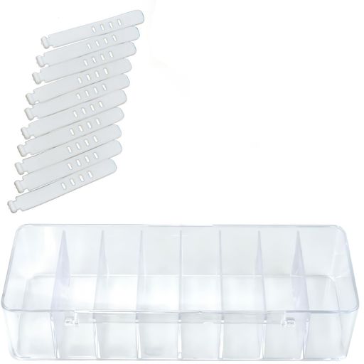 YSkrepコード収納ボックスケーブル収納ボックスケーブルボックスケーブル収納ケース8つの仕分けボッ卓..